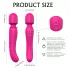 Iris HD - Dual Motor Warming Vibrator Massager (Pink)