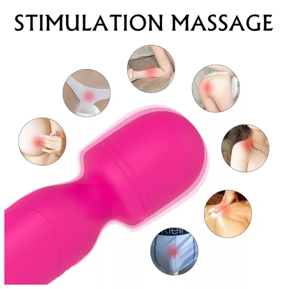 Iris HD - Dual Motor Warming Vibrator Massager (Pink)