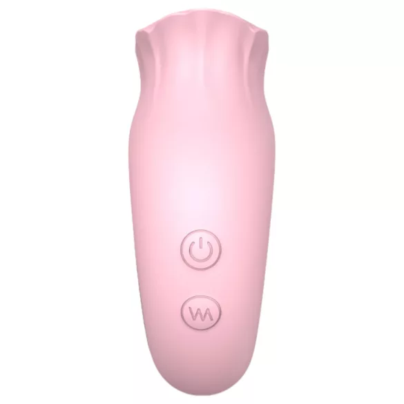 Sex HD French Kiss - Licking Vibrator (Pink)