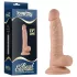 Real Extreme - suction cup G-spot dildo with balls - 19 cm (flesh)