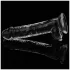 Lovetoy Flawless Clear - suction cup dildo - 19 cm (transparent)