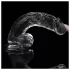 Lovetoy Flawless Clear - suction cup dildo - 19 cm (transparent)