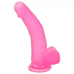 Lovetoy Jelly Studs - Suction Cup Dildo - 20cm (Pink)