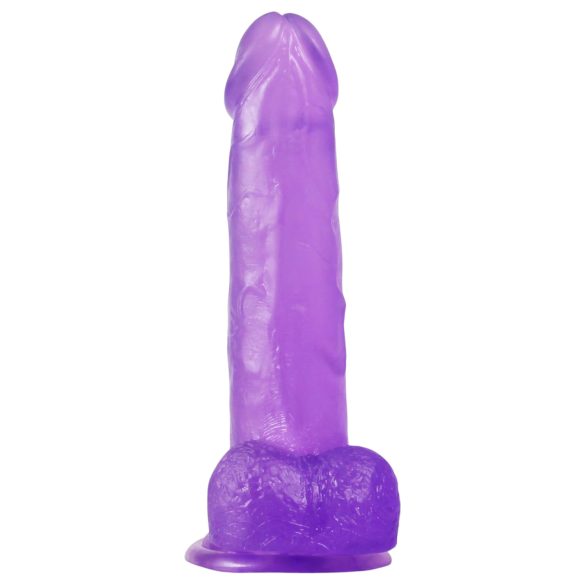 Lovetoy Jelly Studs - Suction Cup Dildo - 20cm (Purple)