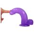 Lovetoy Jelly Studs - Suction Cup Dildo - 20cm (Purple)