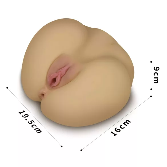 Lovetoy Streetgirl's - vagina and anus masturbator torso (flesh‑coloured)