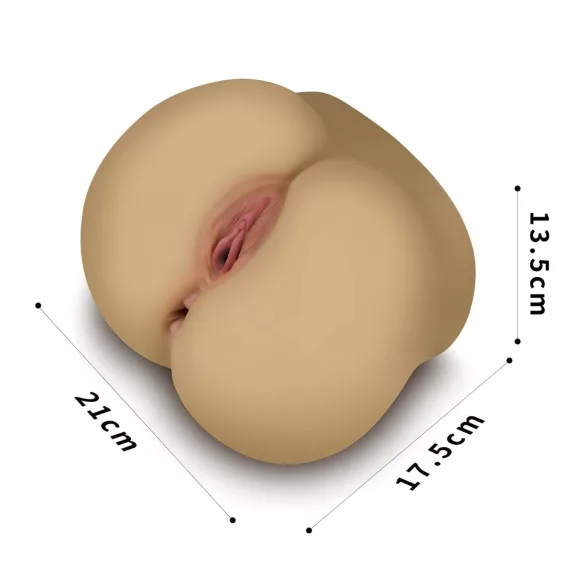 Lovetoy Streetgirl 4 - vagina and anus torso (flesh‑coloured)