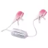 Lovense Gemini - App-controlled vibrating nipple clamps (pink)