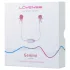 Lovense Gemini - App-controlled vibrating nipple clamps (pink)