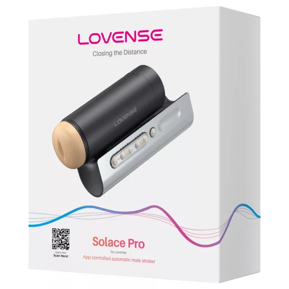 Lovense Solace Pro - App-controlled masturbator for men (black)