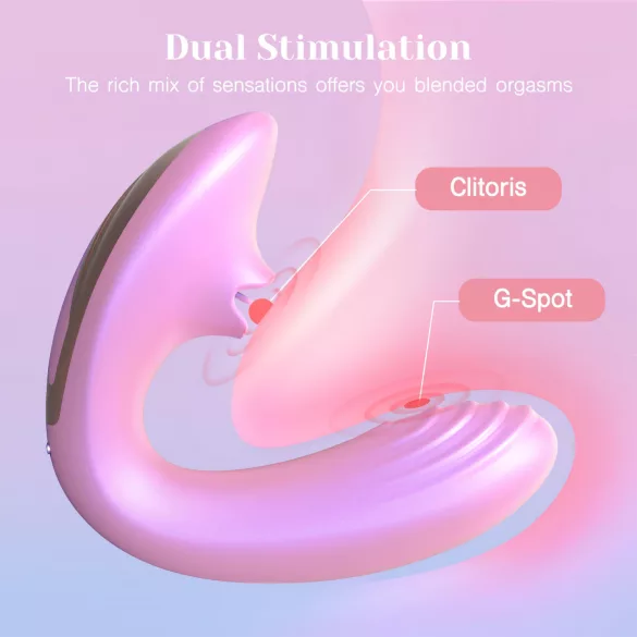 Tracy's Dog OG Lick - G-spot vibrator and clitoral stimulator (pink)