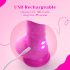 Tracy's Dog Jelivoy-Mid - Lifelike 8" Vibrator (Pink)