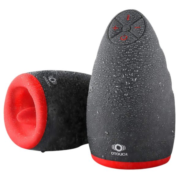 OTOUCH Chiven 2 - Rechargeable Vibrating Mouth Masturbator (Black)
