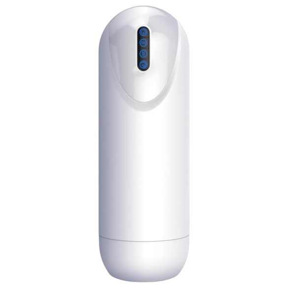 Leopard - Up-and-Down Vibrating Stroker (White)