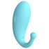 Leopard Whale - Smart Rechargeable Vibrating Egg (Blue)