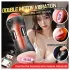 Leopard - mouth and artificial vagina penis vibrator (natural)