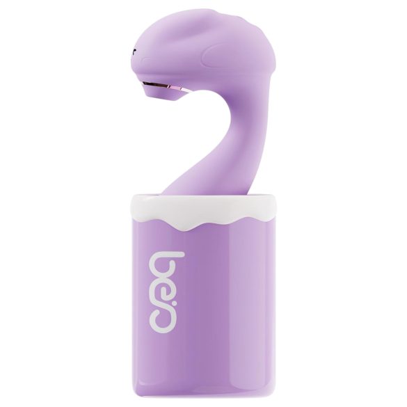 Leopard - Suction & Vibrating Massager (Purple)