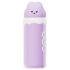 Leopard - Suction & Vibrating Massager (Purple)