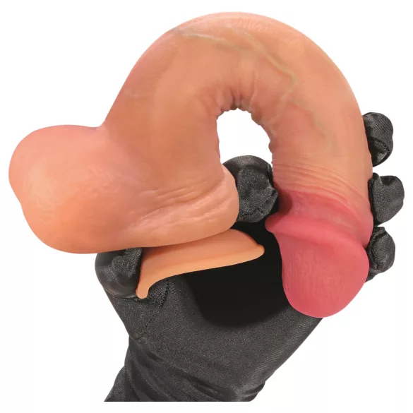 FeelSkin - ultra-realistic dildo (natural, 21 cm)