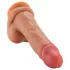 FeelSkin - ultra-realistic dildo with balls - natural (18.5 cm)