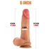 FeelSkin - ultra-realistic dildo with balls (natural, 12.5 cm)