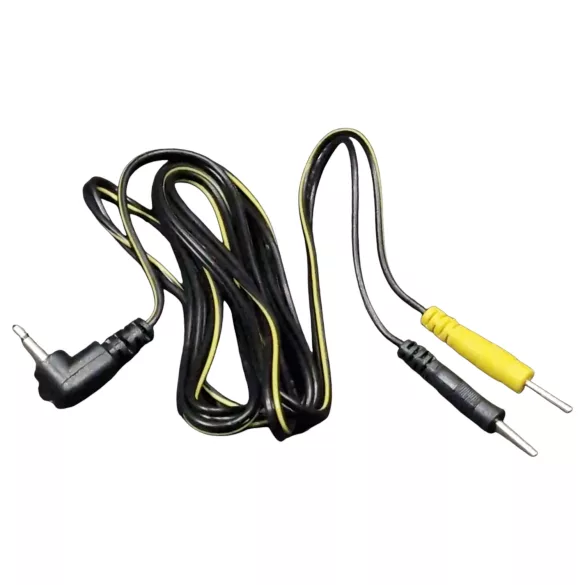 DG-LAB - electrode cable from 2.5 mm jack to 2 mm pins (black)