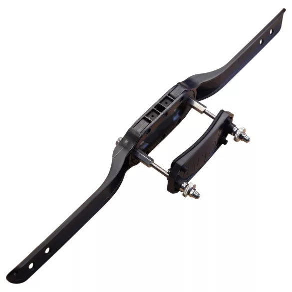 DG-LAB Hyena - electro posture-correcting restraint for men (black)