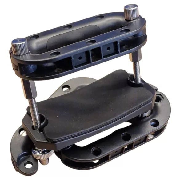 DG-LAB Hyena - electro posture-correcting restraint for men (black)