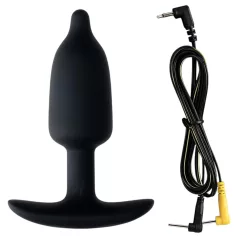   DG-LAB - bipolar conductive silicone anal plug electrode (black)