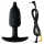 DG-LAB - bipolar conductive silicone anal plug electrode (black)