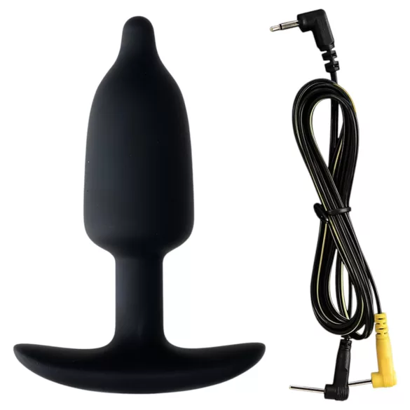 DG-LAB - bipolar conductive silicone anal plug electrode (black)