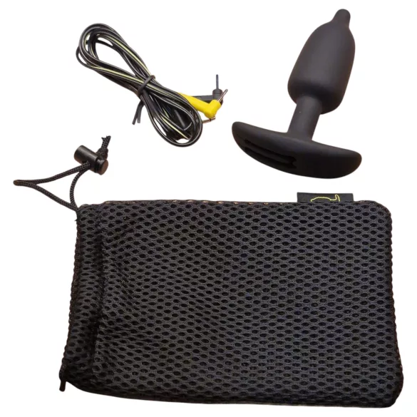 DG-LAB - bipolar conductive silicone anal plug electrode (black)