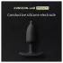 DG-LAB - bipolar conductive silicone anal plug electrode (black)
