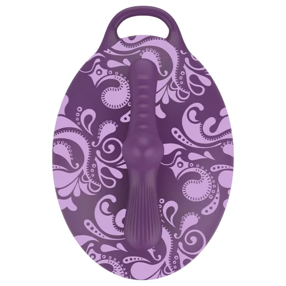 Bouncy Bliss Classic - Inflatable Pillow Vibrator (Purple)