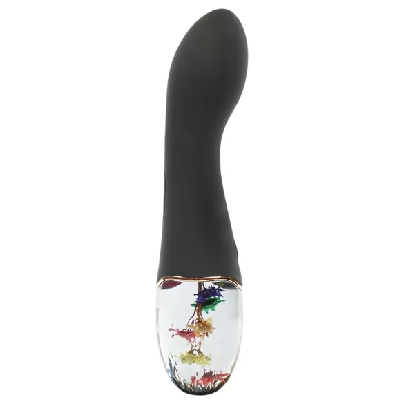 LOVISS Flower Amber - G-spot vibrator (black)