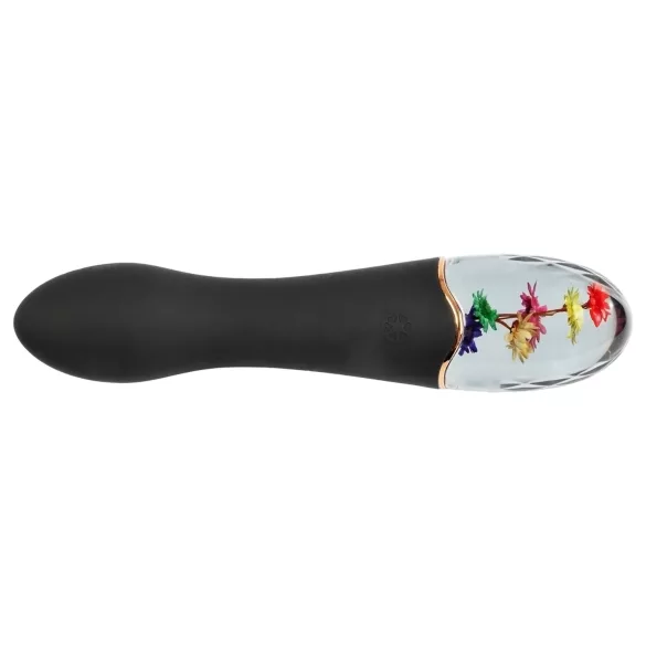 LOVISS Flower Amber - G-spot vibrator (black)
