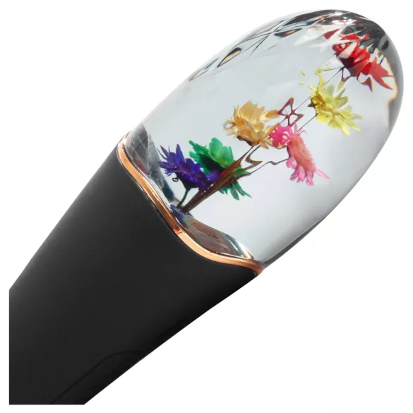 LOVISS Flower Amber - G-spot vibrator (black)