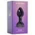 LOVISS Flower - remote‑controlled anal vibrator (purple)