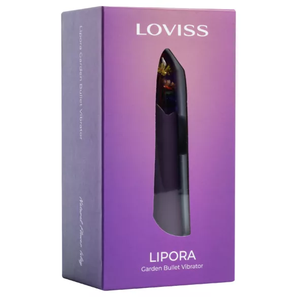 LOVISS Flower - mini wand vibrator (purple)