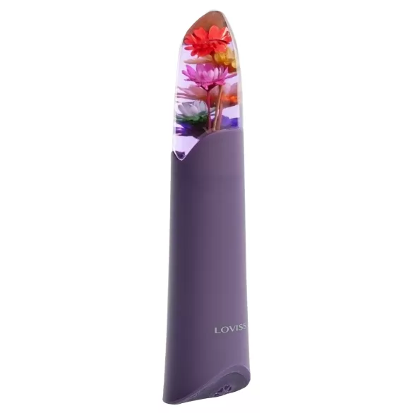 LOVISS Flower - mini wand vibrator (purple)