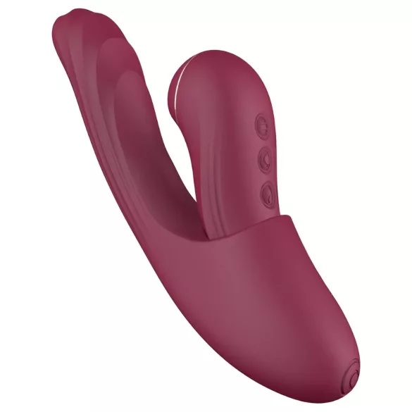 Vibeconnect - 2in1 G-Spot & Clitoris Vibrator (Red)
