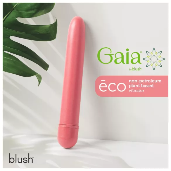 Gaia Eco L - Eco-Friendly Vibrator (Pink) - Large