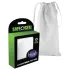 Safe Sex - antibacterial discreet storage pouch (white, M)