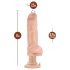 Blush Bad Boy – Studded Vibrator, 17 cm (Natural)
