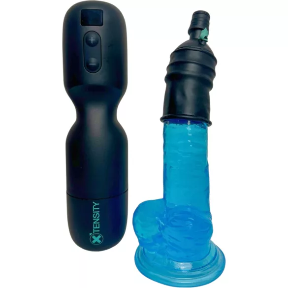 Xtensity 1 - vacuum, pulsating masturbator (black)
