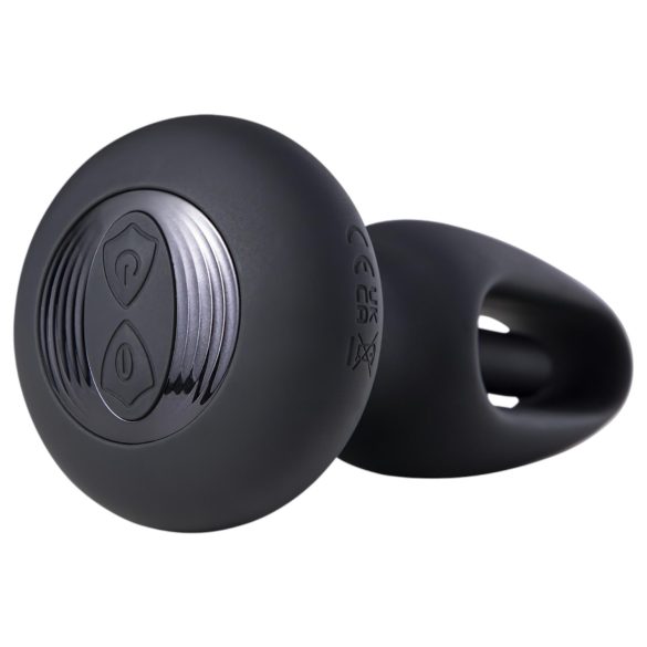 Honey Play Box Snuggy - Tongue-Style Anal Vibrator (Black)