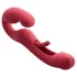 Honey Play Box Harmony Duo - App-controlled strap-on licking vibrator (red)