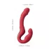 Honey Play Box Harmony Duo - App-controlled strap-on licking vibrator (red)