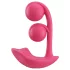 Honey Play Box Melody - App-controlled beaded 2‑in‑1 vibrator (red)