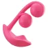 Honey Play Box Melody - App-controlled beaded 2‑in‑1 vibrator (red)